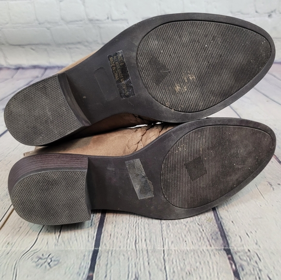 ALTAR'D STATE | braided strappy heel zip western boho ankle boot bootie - Picture 8 of 10